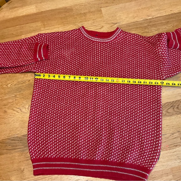 Wool Overs 100% British Wool Knit Pullover Sweater XL - Picture 6 of 8